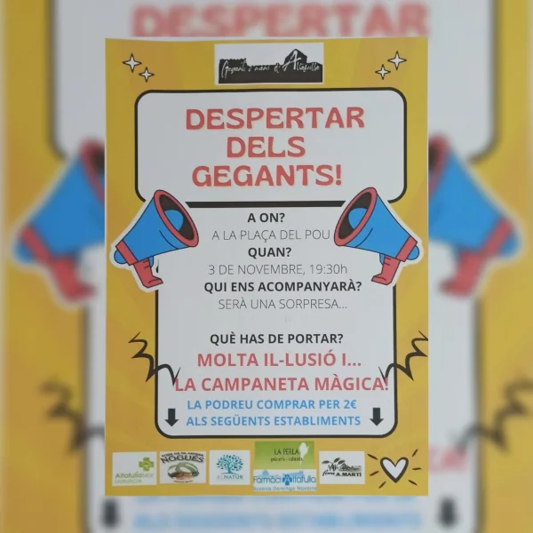 Cartell I Despertar Gegants Altafulla
