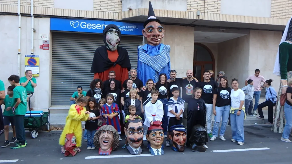 Gegants i Nans Altafulla a Barri Santuari de Reus 2025